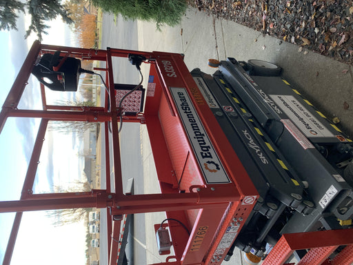 2020 Skyjack SJIII-3219 Solid NM Tires, Half height spring hinged entry gate, Dual Beacons, 800W Inverter