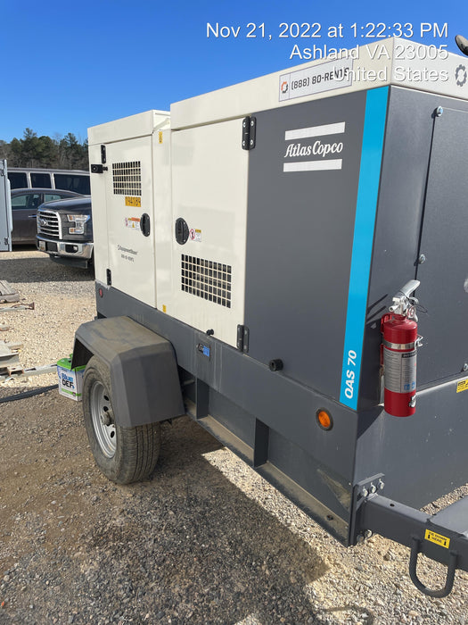 2021 ATLAS COPCO QAS 70