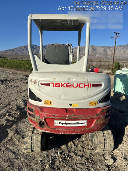 2021 TAKEUCHI TB235-2R