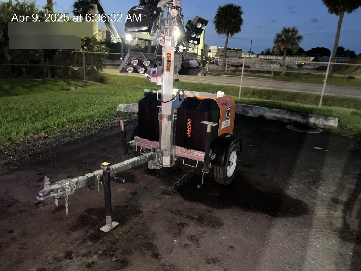 2023 Wanco WLTT-4MM4K Diesel, Deep Sea Controller, Shore Power Plug, Auto Start, (4) 350W LED Floodlights, 4kW Generator, 60 Gal Fuel Tank, 2" Ball, T3