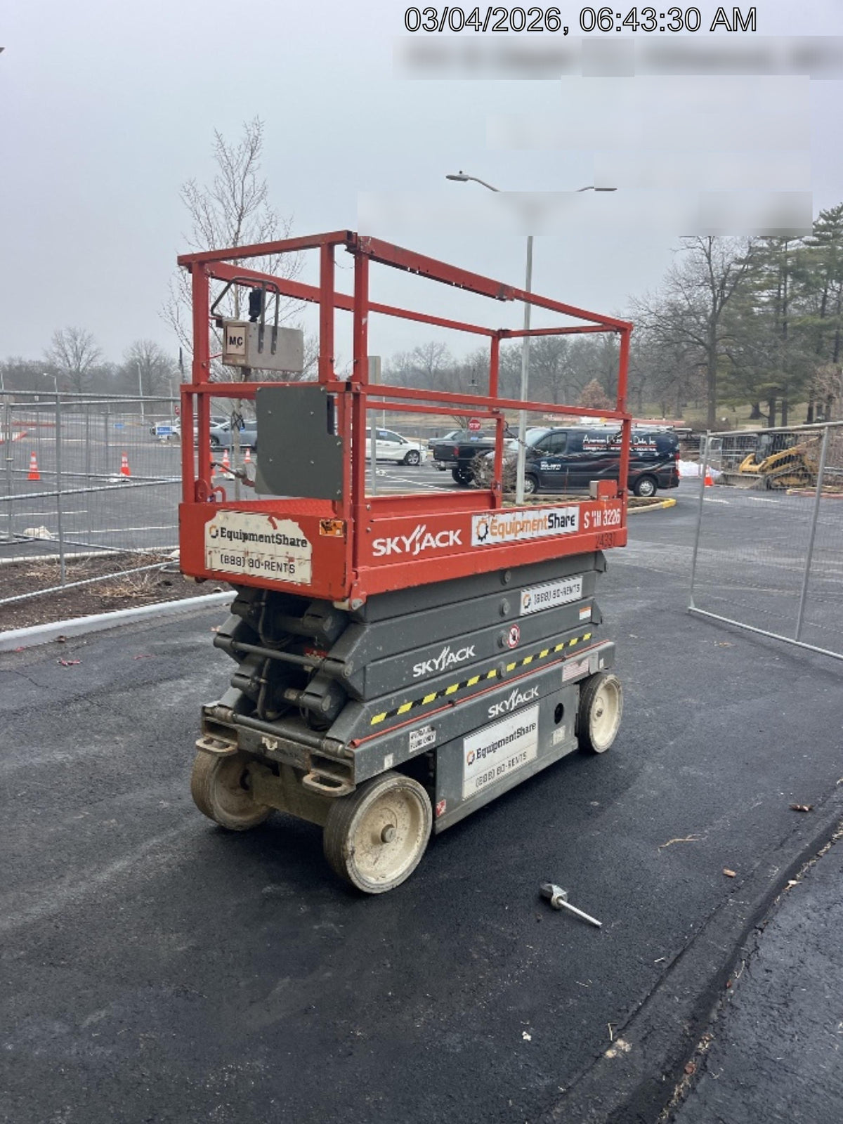 2019 Skyjack SJIII-3226 Skyjack SJIII3226 Standard w/Trojan Batteries