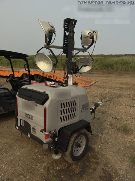 2018 Wacker Neuson LTV6L-MH Wacker Neuson LTV6L Mobile Light Tower w/Fuel Level Sensor Installed