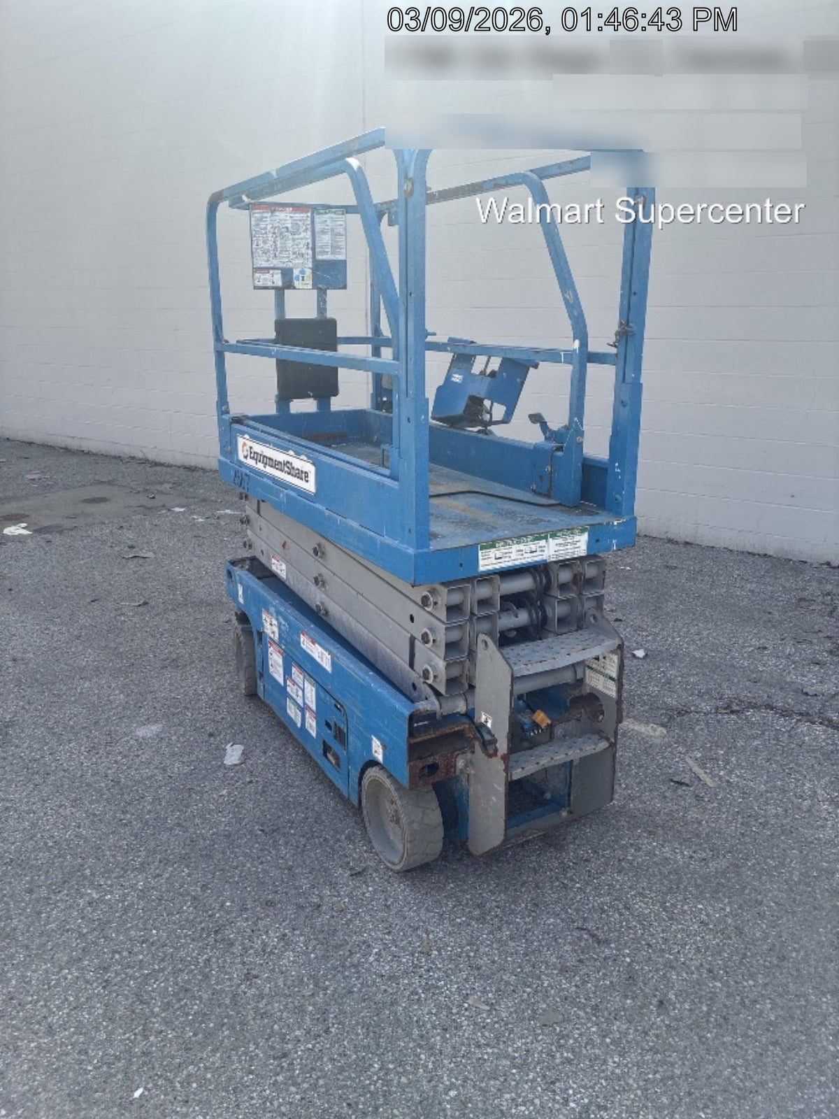 2017 Genie GS-1930 Genie GS-1930 Scissor Lift