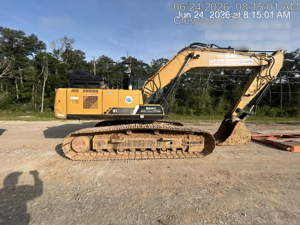Sany SY215 SY215 Tier 4 - Cab, Hydraulic QC,  Buckets: 48" , Hydraulic Hammer 4,000 lb impact class