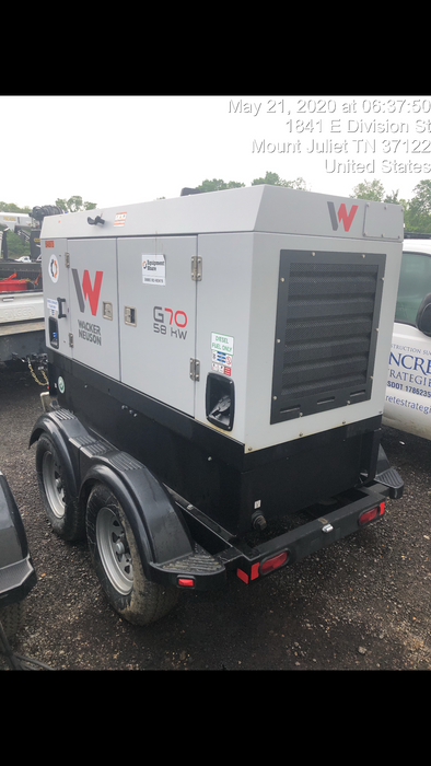 2020 WACKER NEUSON G70