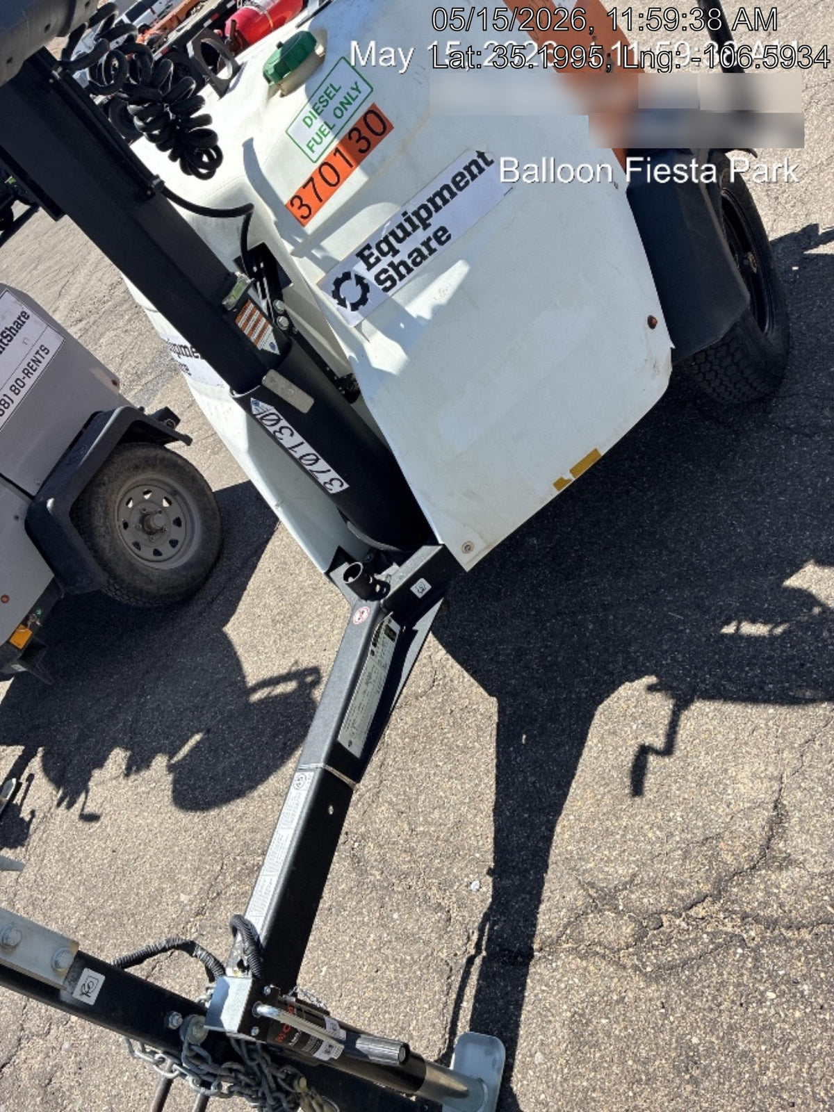 2023 Generac MLT2 Diesel, Flex Switch 120V Input, Powerzone Controller, 
(4) 320W LED Lights, 4kW Generator, 39.9 Gal Fuel Tank, 2" Ball, T3