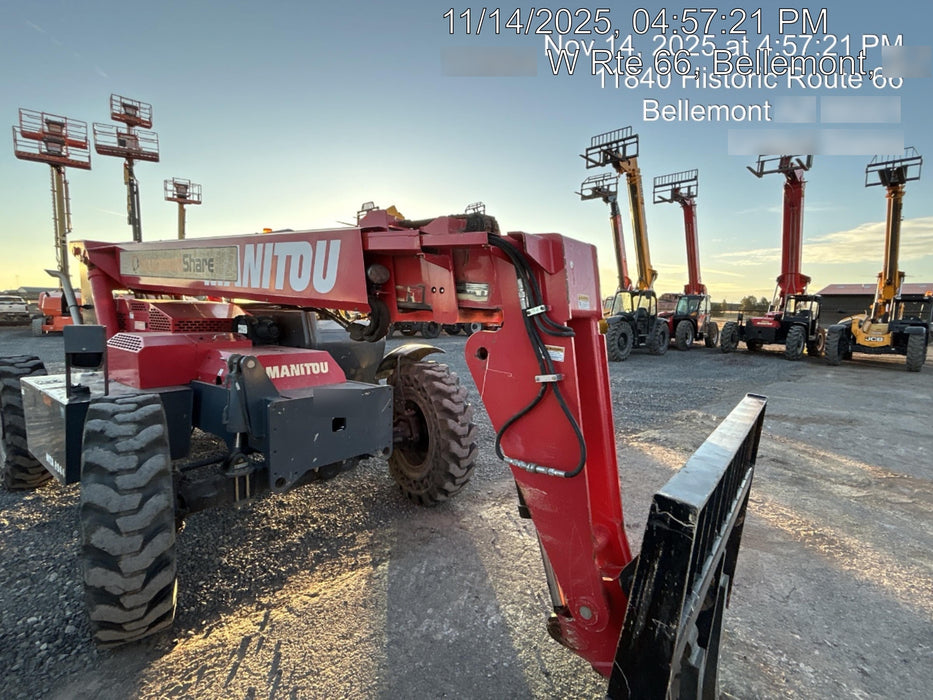 2019 Manitou MTA8044 MTA 8044 - 74 HP T4, Canopy, Worklights/Strobe, Beacon, 66" Carriage, 48" Forks, Solid Tires, Lift Hook, Aux Hydraulics