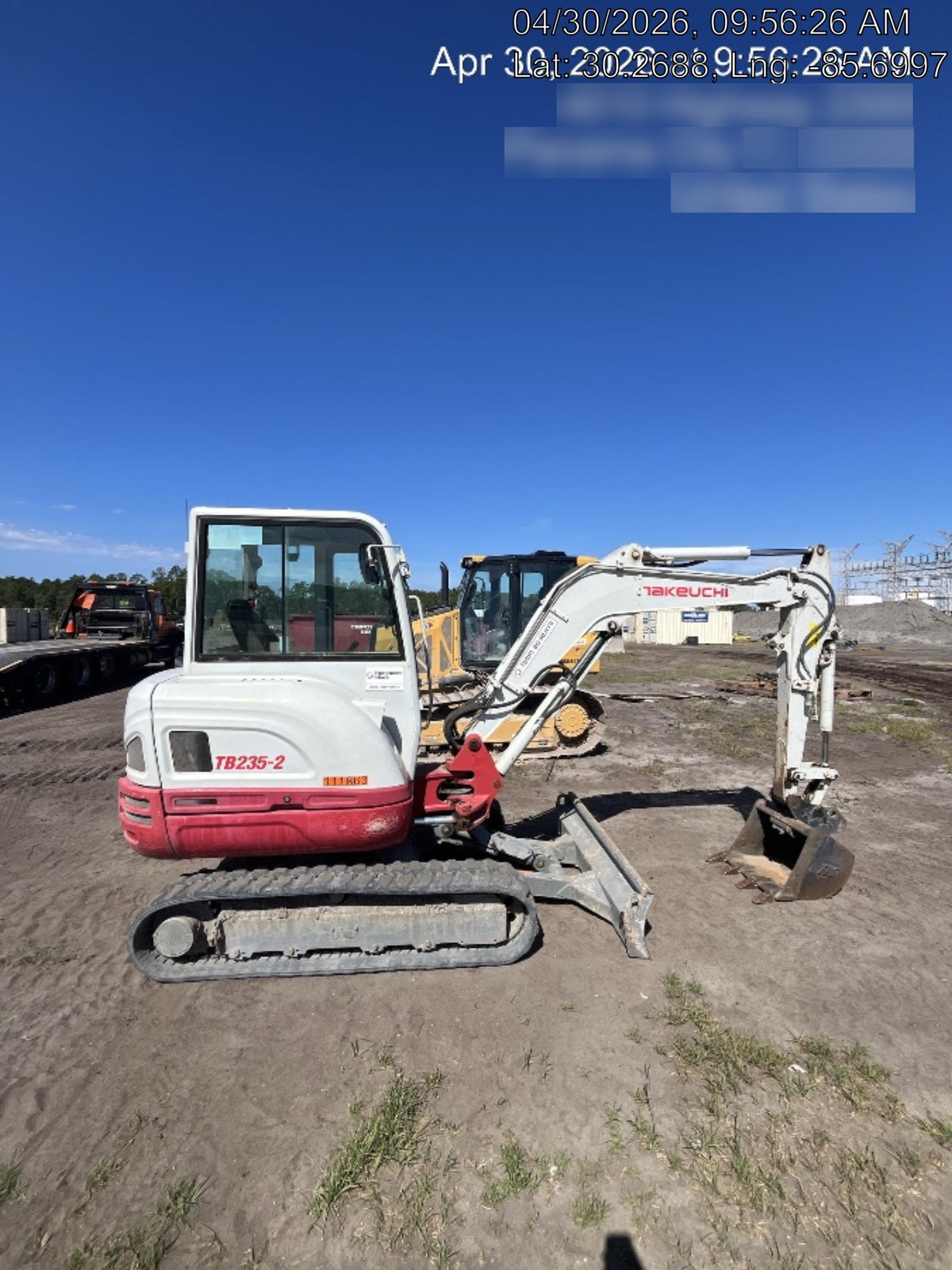 2020 Takeuchi TB-235-2CR Cab/Heat/Air, Rubber Tracks, Manual TAG QC