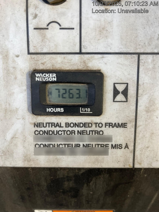 2018 Wacker Neuson LTV6L-MH Wacker Neuson LTV6L Mobile Light Tower w/Fuel Level Sensor Installed