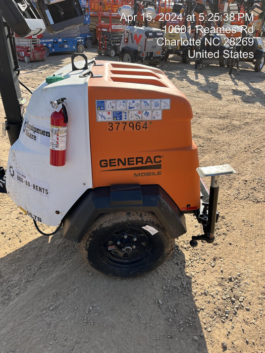 2023 Generac MLT2 Diesel, Flex Switch 120V Input, Powerzone Controller, 
(4) 320W LED Lights, 4kW Generator, 39.9 Gal Fuel Tank, 2" Ball, T3
