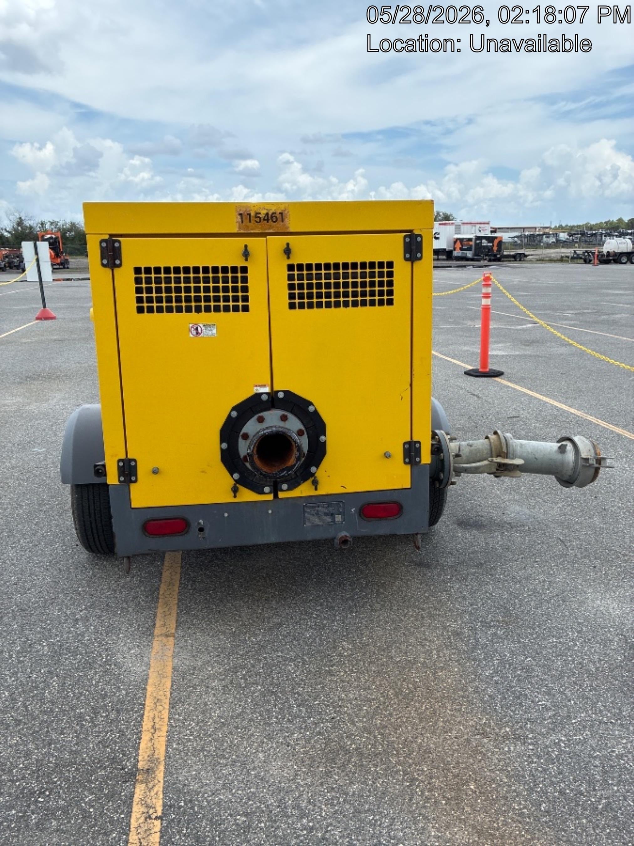 2020 ATLAS COPCO PAS 150 HF CS Enclosed