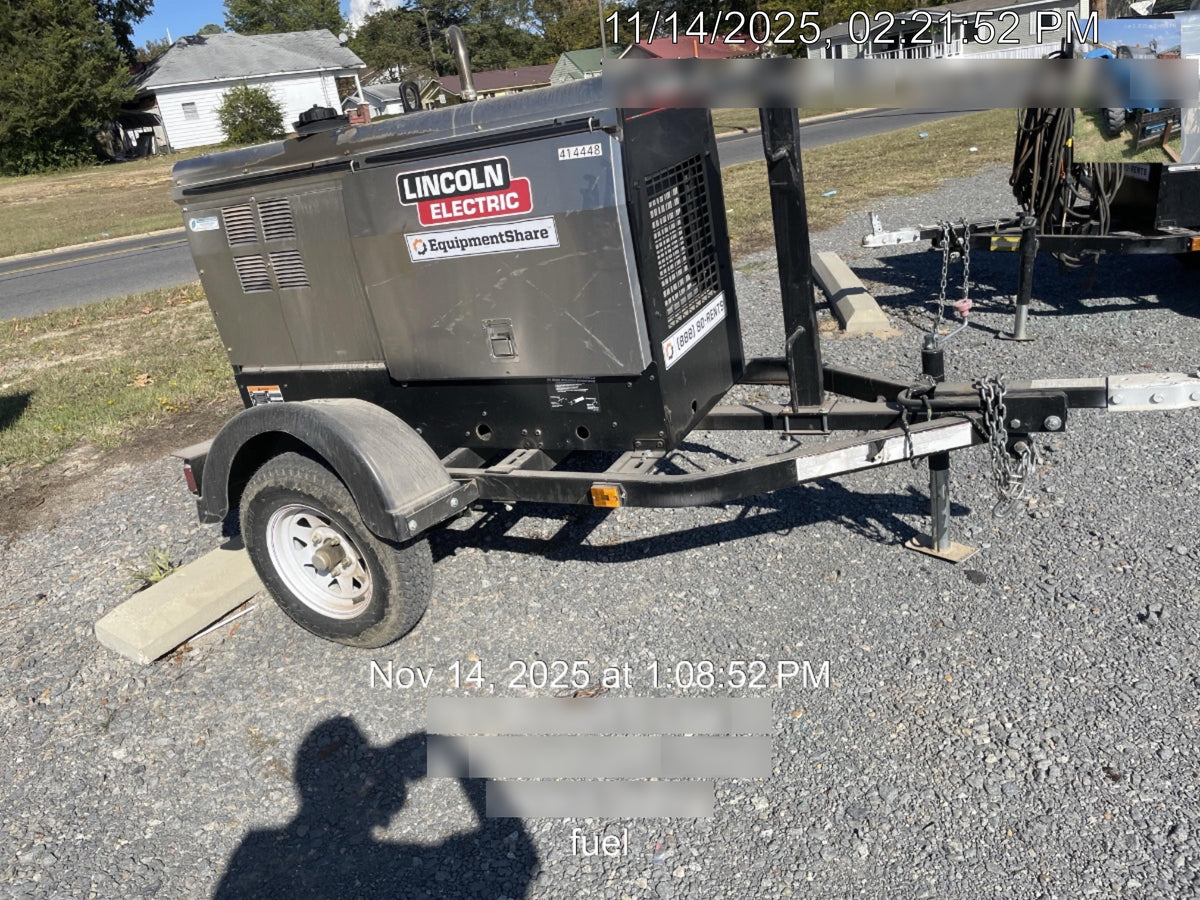 2024 Lincoln Electric LE400 Kubota V1505, Trlr, Cable Rack, Light Kit, ES Decals, T3