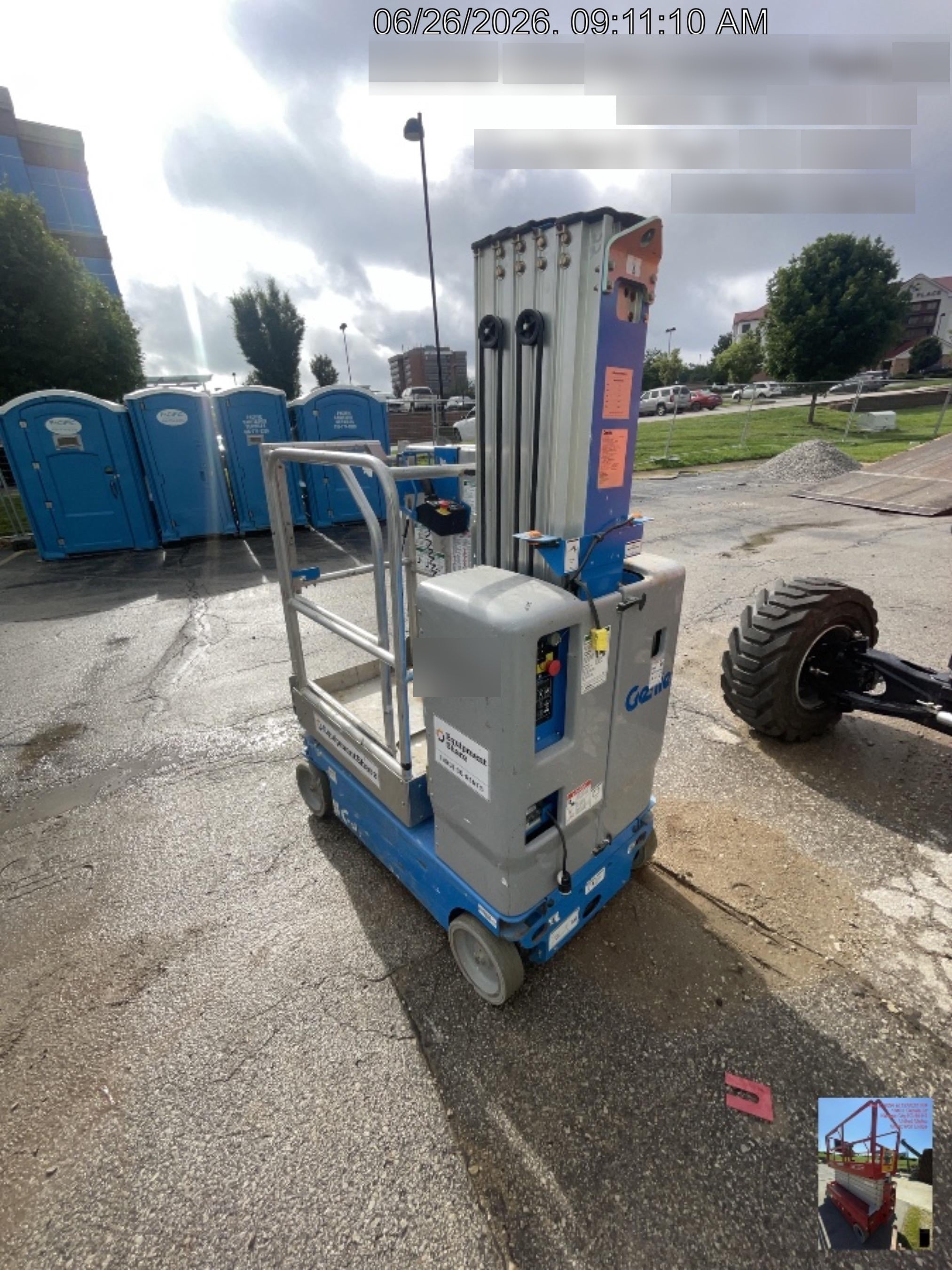 2019 GENIE GR-20