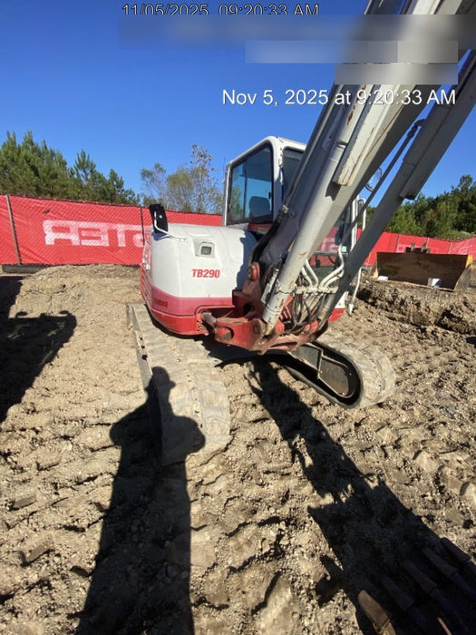 2020 Takeuchi TB290C Cab/Heat/Air, Rubber Tracks, Manual TAG QC