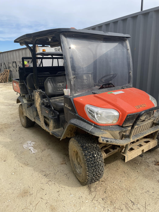 2022 Kubota RTV-X1140W-H Plastic Canopy, Windshield Acrylic Clear, LED Strobe Light, Wire Harness Kit, Back up Alarm