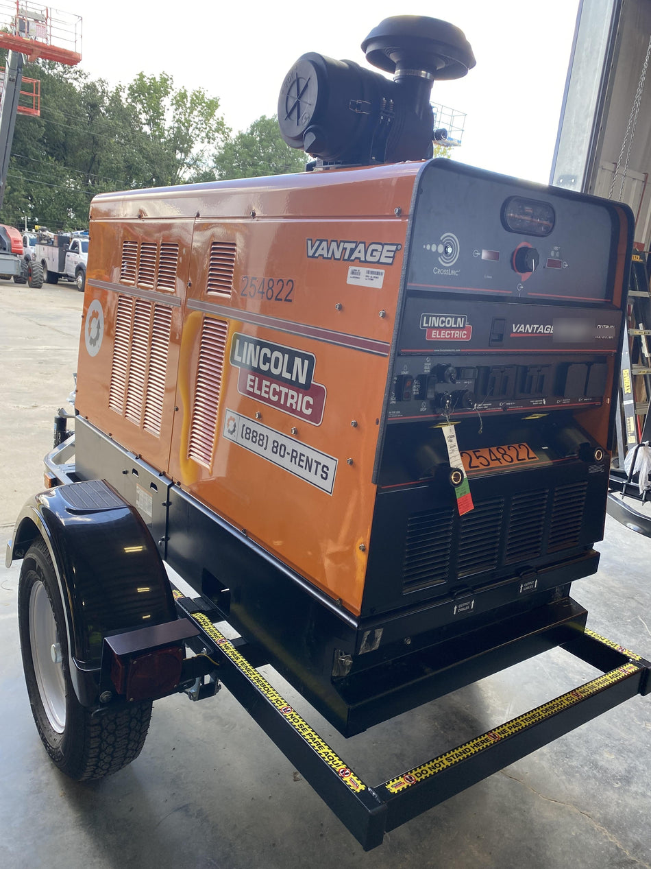 2022 Lincoln Electric Vantage 549X Crosslink Technology, Trailer Mounted, ES Decals, T3