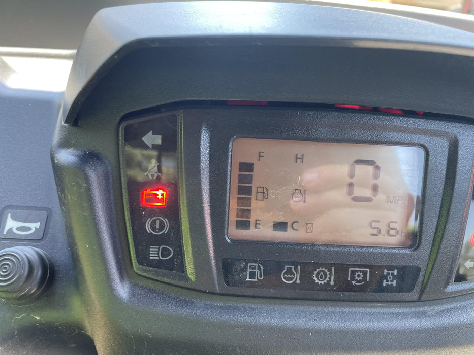 2022 Kubota RTV-X1140W-H Plastic Canopy, Windshield Acrylic Clear, LED Strobe Light, Wire Harness Kit, Back up Alarm