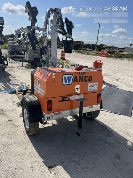2023 Wanco WLTT-4MM4K Diesel, Deep Sea Controller, Shore Power Plug, Auto Start, (4) 350W LED Floodlights, 4kW Generator, 60 Gal Fuel Tank, 2" Ball, T3