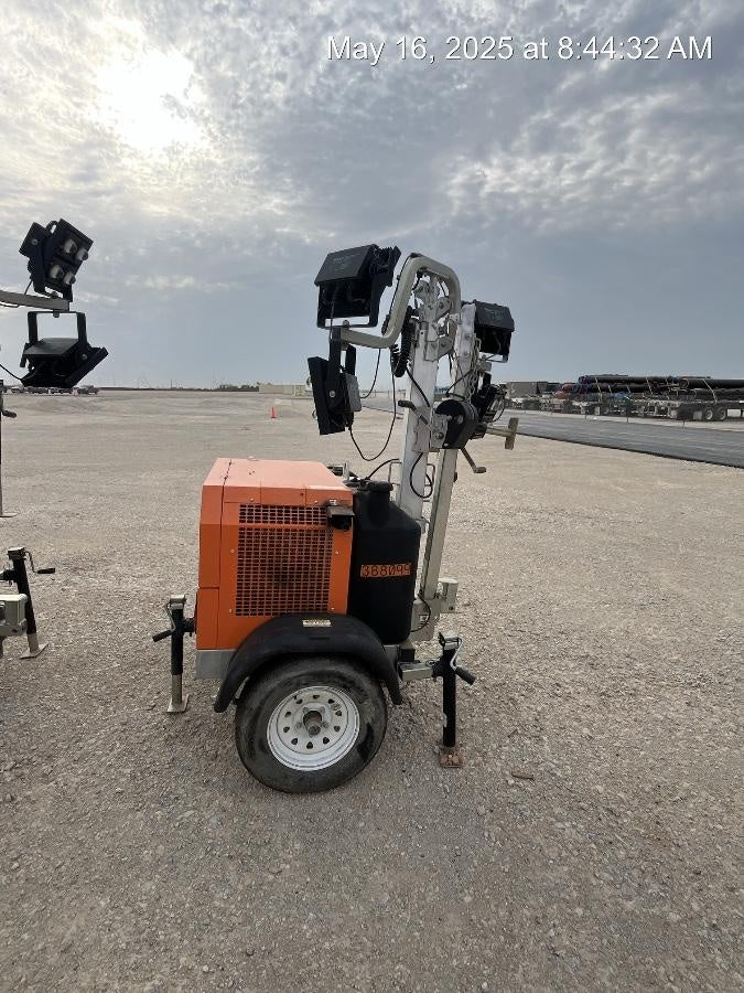 2024 Wanco WLTT-4MM4K Diesel, Deep Sea Controller, Shore Power Plug, Auto Start, (4) 350W LED Floodlights, 4kW Generator, 60 Gal Fuel Tank, 2" Ball, T3