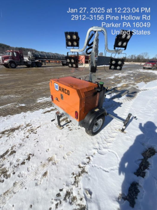 2024 Wanco WLTT-4MM4K Diesel, Deep Sea Controller, Shore Power Plug, Auto Start, (4) 350W LED Floodlights, 4kW Generator, 60 Gal Fuel Tank, 2" Ball, T3