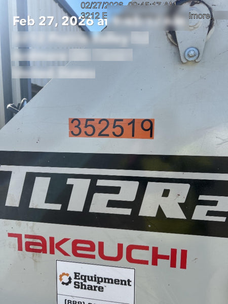 2023 TAKEUCHI TL12R2-R