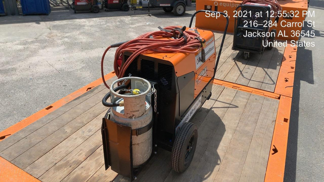 2021 Lincoln Electric Ranger 305 LPG LPG One-Pak (includes undercarriage, tank holder & tank strap) ORANGE