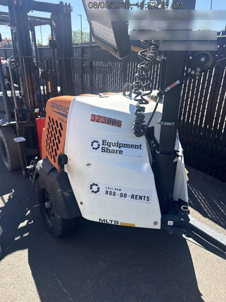 2023 Generac MLT2 Diesel, Flex Switch 120V Input, Powerzone Controller, (4) 320W LED Lights, 4kW Generator, 39.9 Gal Fuel Tank, 2" Ball, T3
