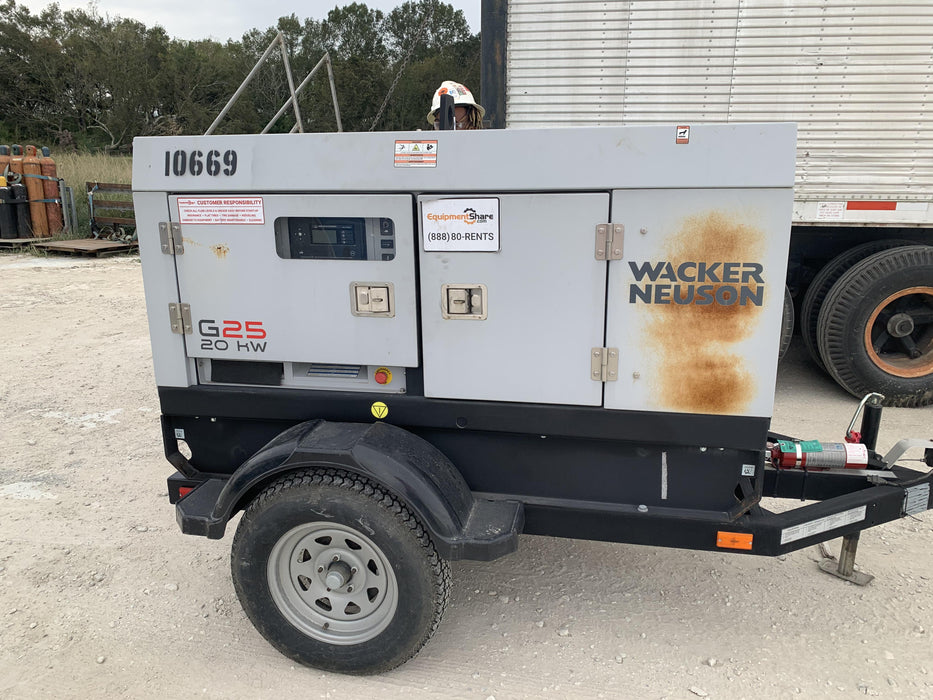 2018 WACKER NEUSON G25