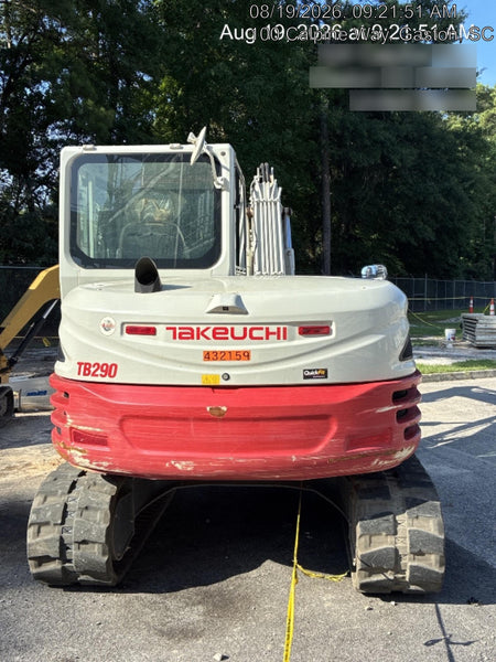 2024 TAKEUCHI TB290-CR
