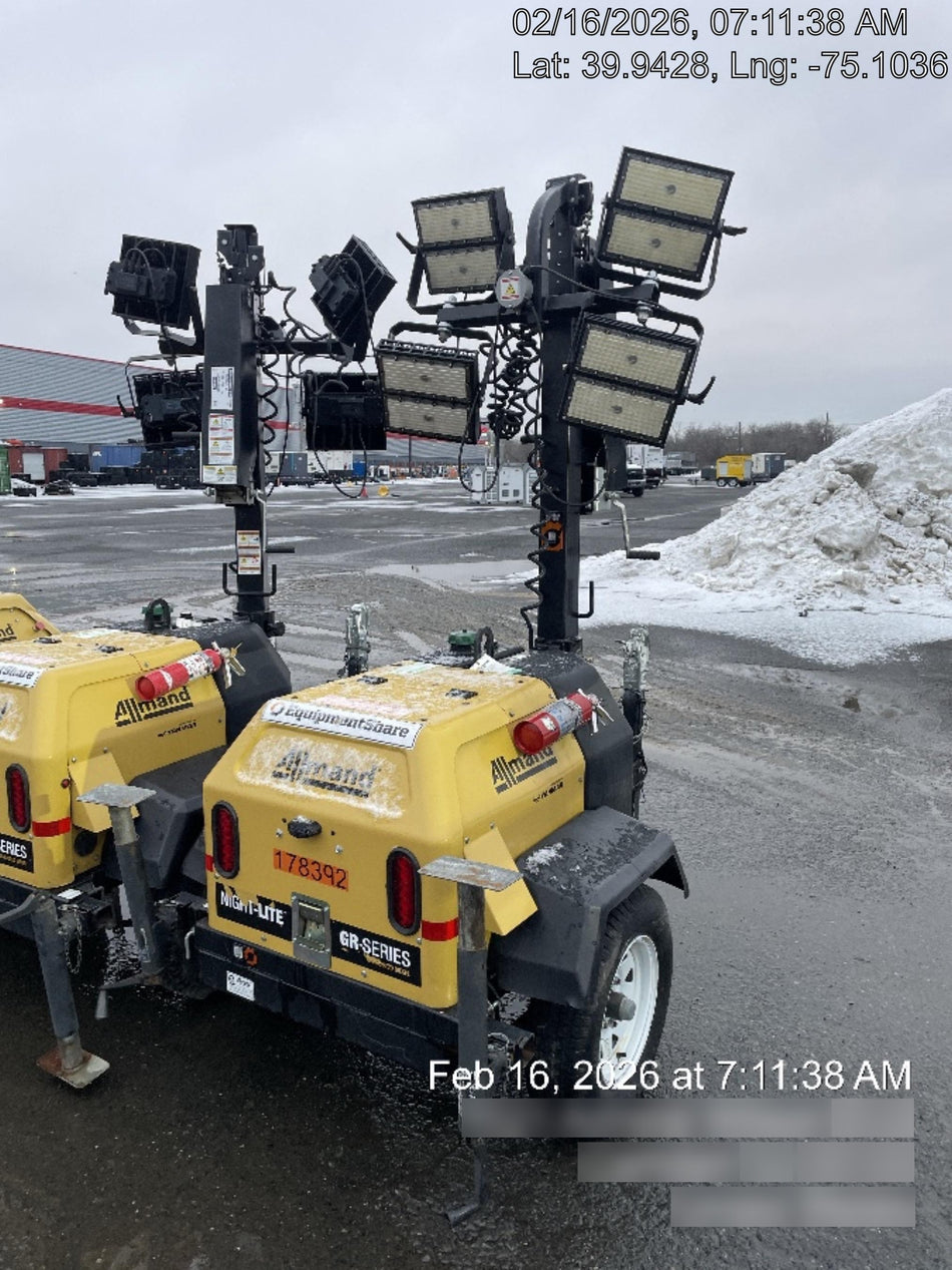 Allmand NLV3GR 3kW Light Plant - LED