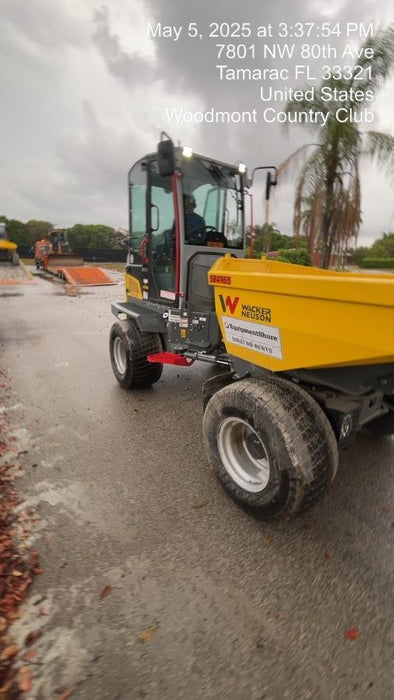 2025 WACKER NEUSON DW311 Cab Turf Tires
