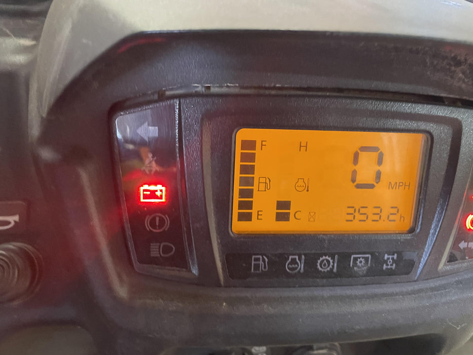 2022 Kubota RTV-X1140W-H Plastic Canopy, Windshield Acrylic Clear, LED Strobe Light, Wire Harness Kit, Back up Alarm