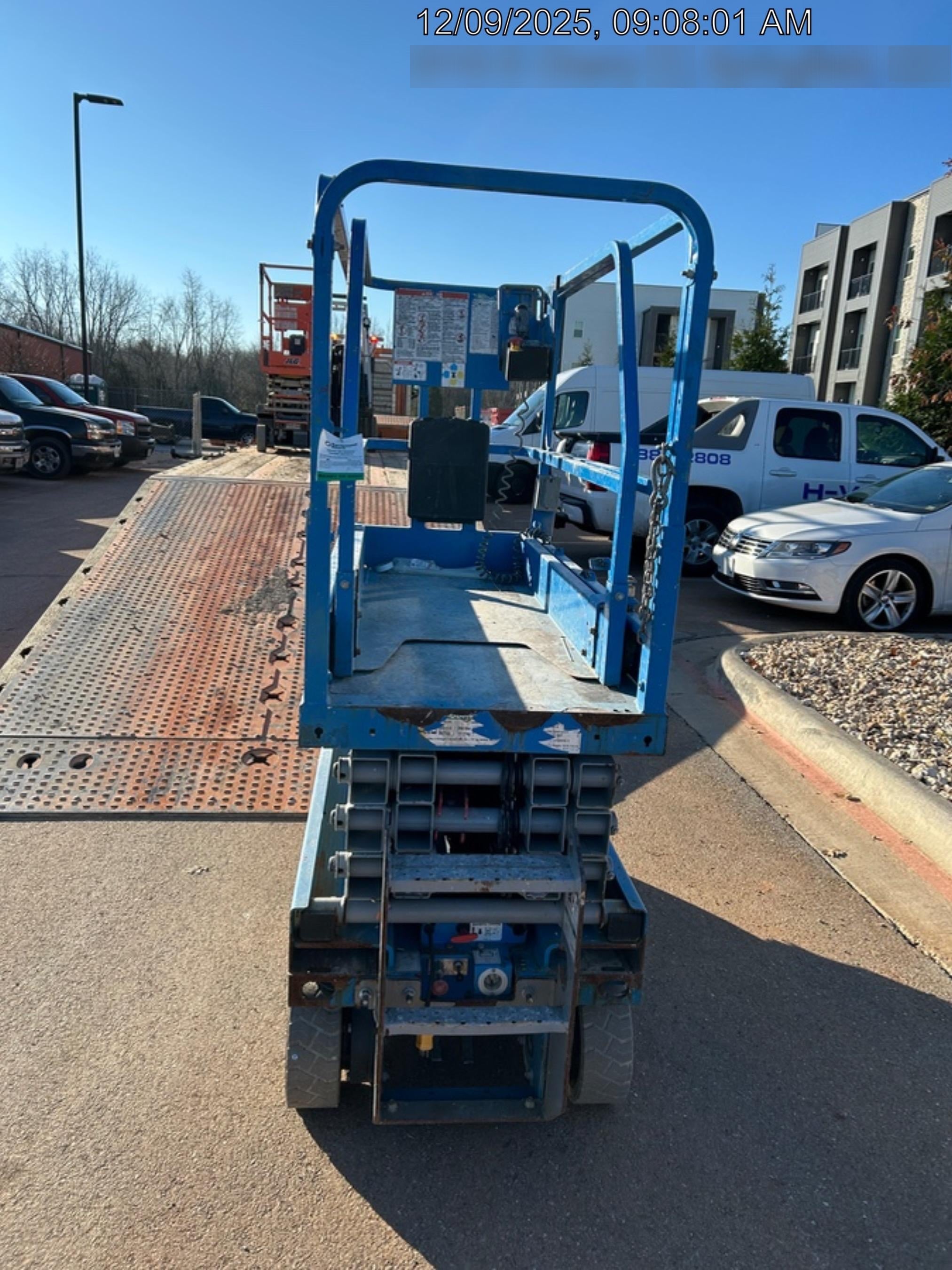 2019 Genie GS-1930 Fixed Rails with Chain Entry