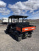 2022 Kubota RTV-X1140W-H Plastic Canopy, Windshield Acrylic Clear, LED Strobe Light, Wire Harness Kit, Back up Alarm