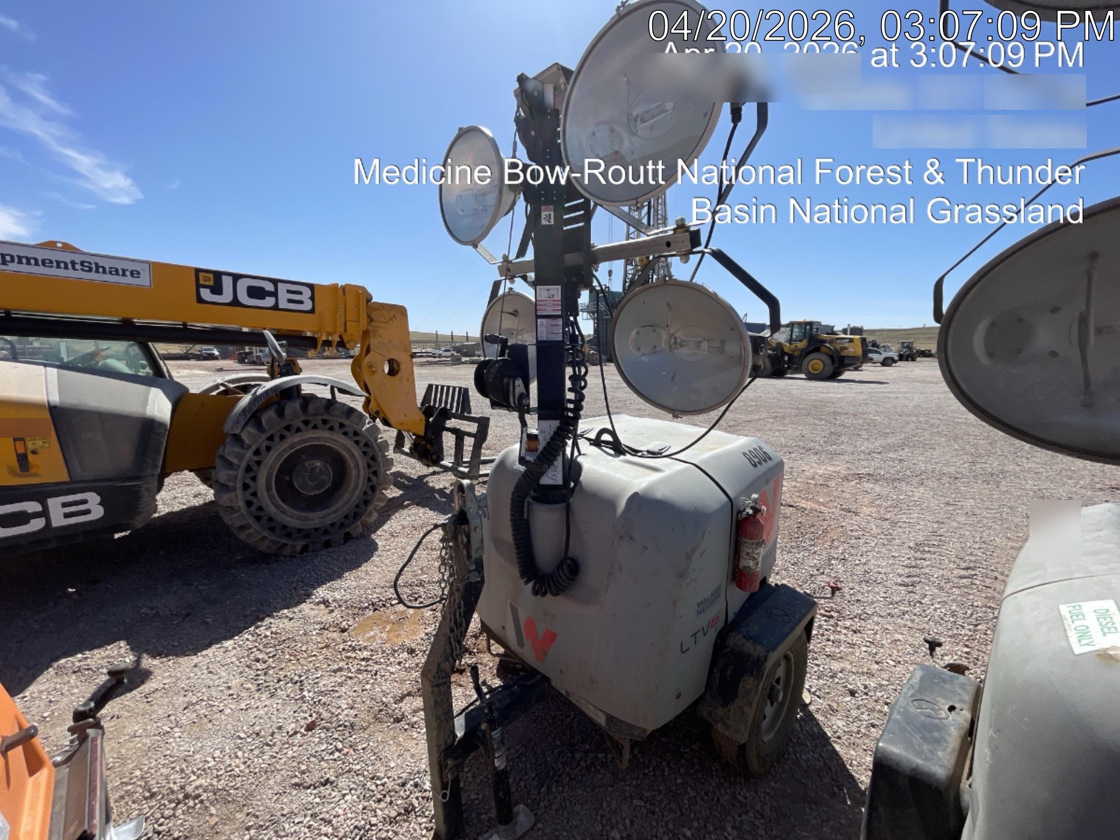 2018 Wacker Neuson LTV6L-MH Wacker Neuson LTV6L Towable Light Tower