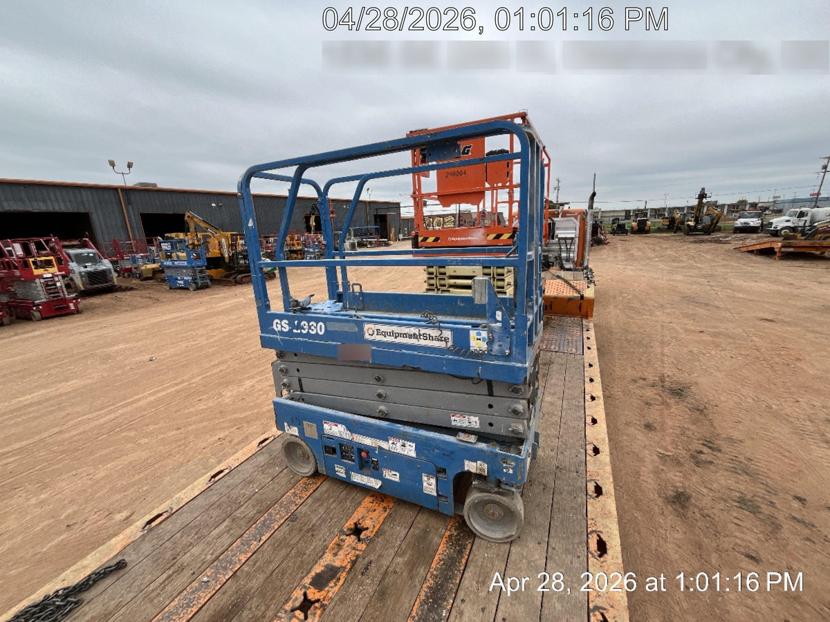 2019 Genie GS-1930 Genie GS-1930 w/Fixed Rail, Chain Entry