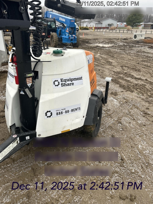 2023 Generac MLT2 Diesel, Flex Switch 120V Input, Powerzone Controller, 
(4) 320W LED Lights, 4kW Generator, 39.9 Gal Fuel Tank, 2" Ball, T3