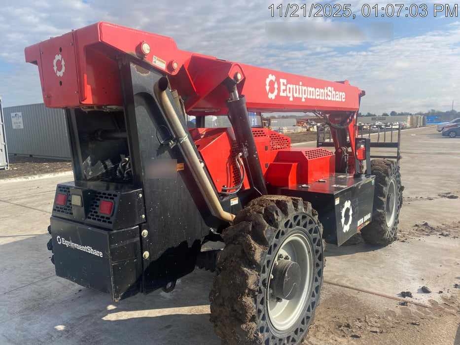 2020 Manitou MTA8044 74hp T4F, Open ROPS, Cab and Boom LED work lights, Auxiliary Hydraulics, Solid Tires, Amber strobe, Lift Hook w/66" Carriage, 60" Forks