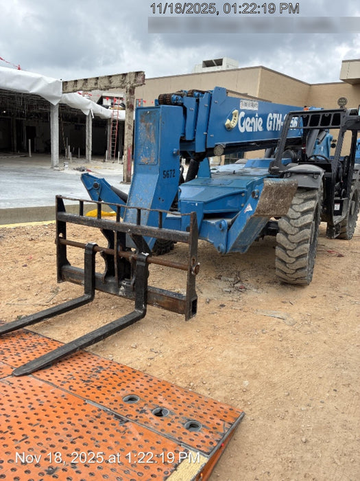 2017 Genie GTH-1056 Genie GTH1056, Solid Tires, 60" carriage, Open ROPS