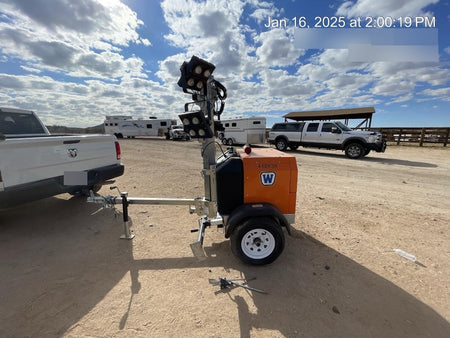 2024 Wanco WLTT-4MM4K Diesel, Deep Sea Controller, Shore Power Plug, Auto Start, (4) 350W LED Floodlights, 4kW Generator, 60 Gal Fuel Tank, 2" Ball, T3