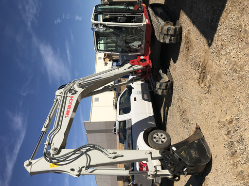 2019 Takeuchi TB290 Cab/Heat/AC Rubber tracks, Dozer blade, Travel alarm, Auxiliary hydraulics Manual QC, Hydraulic thumb, 18", 24", and 36" Buckets