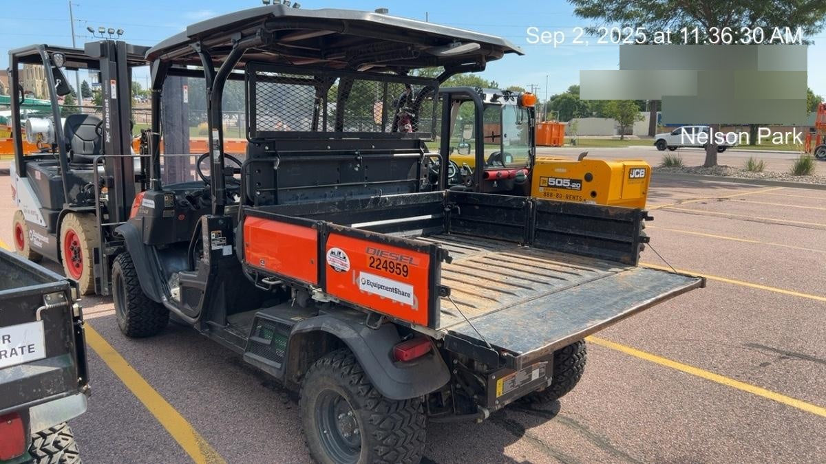 2022 Kubota RTV-X1140W-H Plastic Canopy, Windshield Acrylic Clear, LED Strobe Light, Wire Harness Kit, Back up Alarm