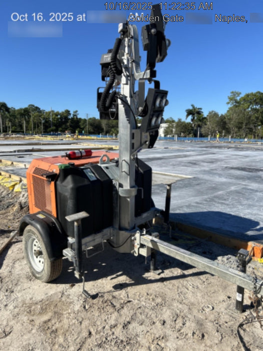 2023 Wanco WLTT-4MM4K Diesel, Deep Sea Controller, Shore Power Plug, Auto Start, (4) 350W LED Floodlights, 4kW Generator, 60 Gal Fuel Tank, 2" Ball, T3