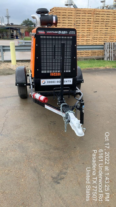 2022 Lincoln Electric Vantage 549X Crosslink Technology, Trailer Mounted, ES Decals, T3