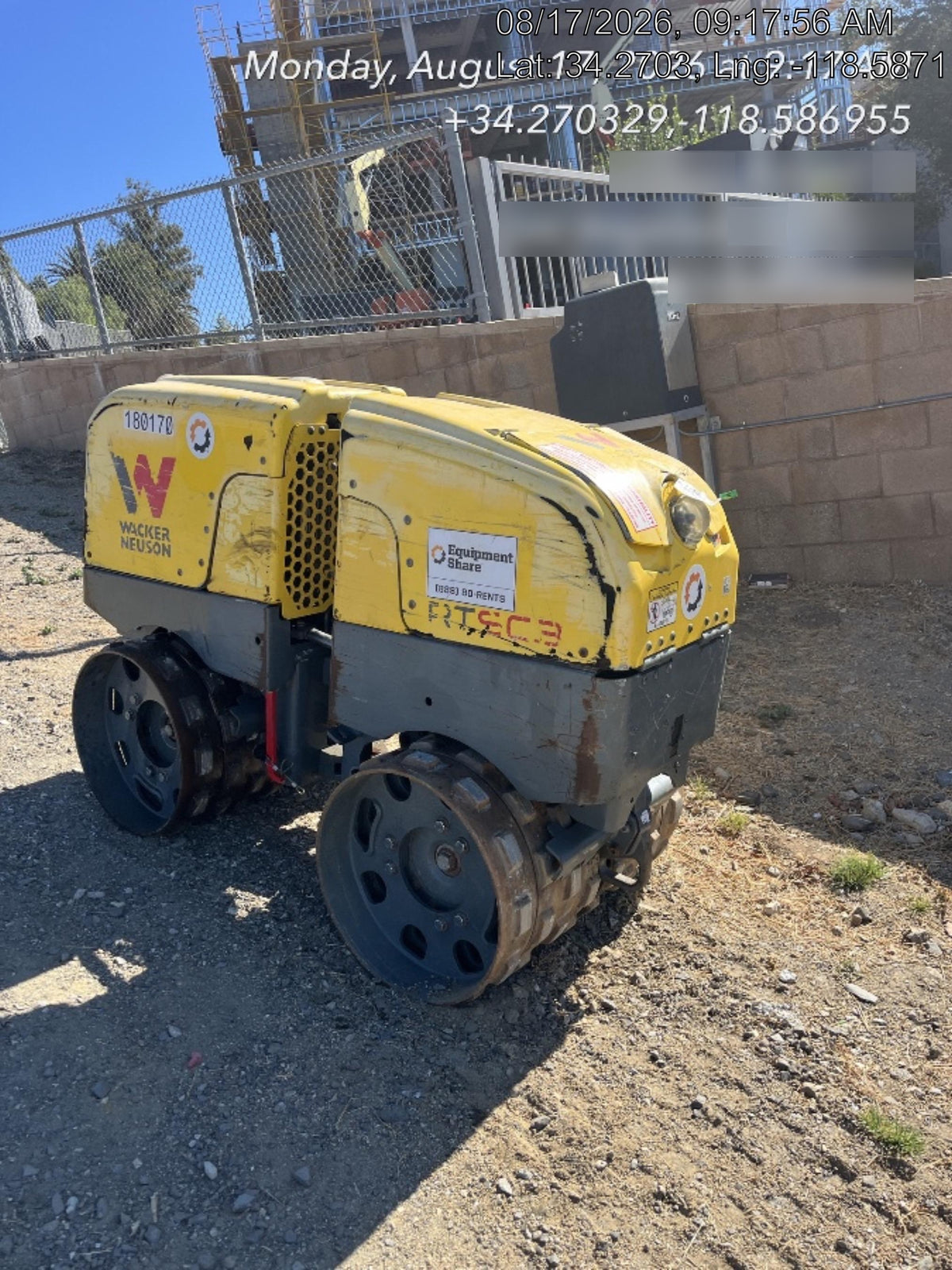 2021 WACKER NEUSON RTLx-SC3