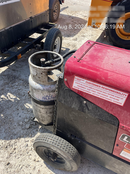2021 Lincoln Electric Ranger 305 LPG K3430-1, Ranger 305 LPG, Undercarriage, Tank Holder & Strap, 10kw AC Gen, 25hp Kohler LPG Eng