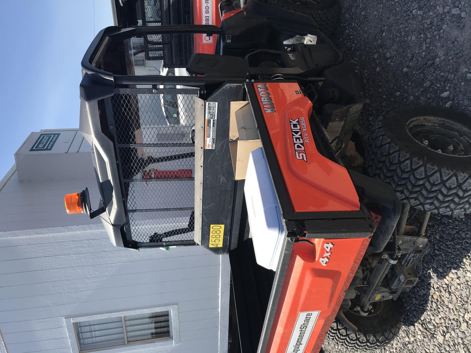 2019 Kubota RTV-XG850WL-H 4wd Utility Cart, Gas, 2 Seat, LED Strobe, Windshield Tempered Glass, Plastic Canopy, Wire Harness Kit, Backup Alarm