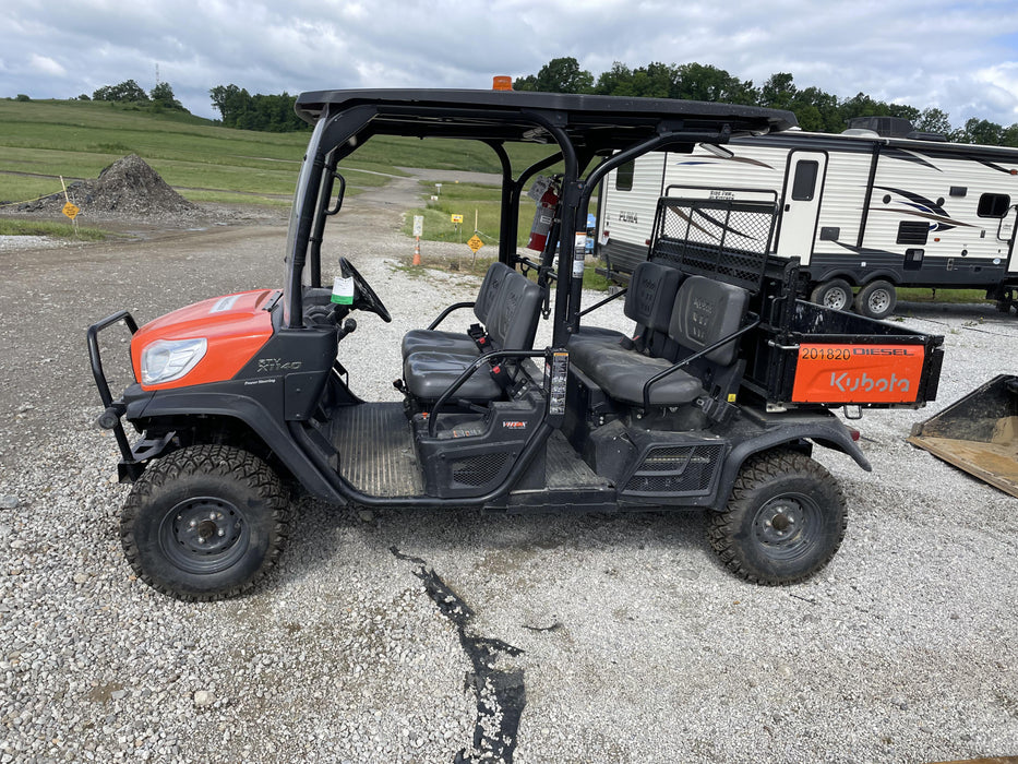 Kubota RTV-X1140W-H Plastic Canopy, Windshield Acrylic Clear, LED Strobe Light, Wire Harness Kit, Back up Alarm