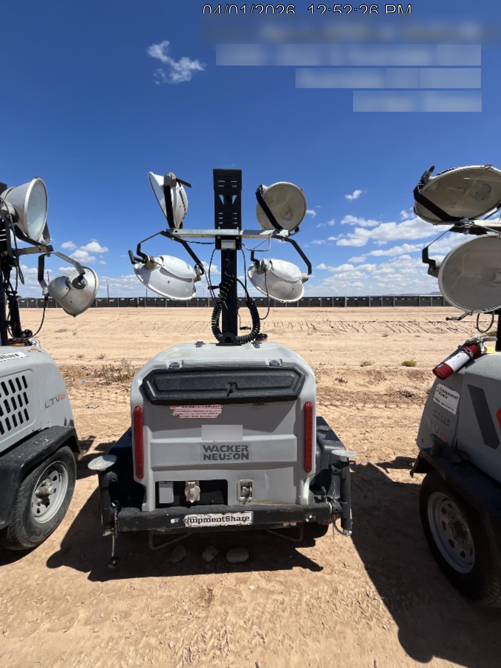 2019 Wacker Neuson LTV6L-MH Standard Options