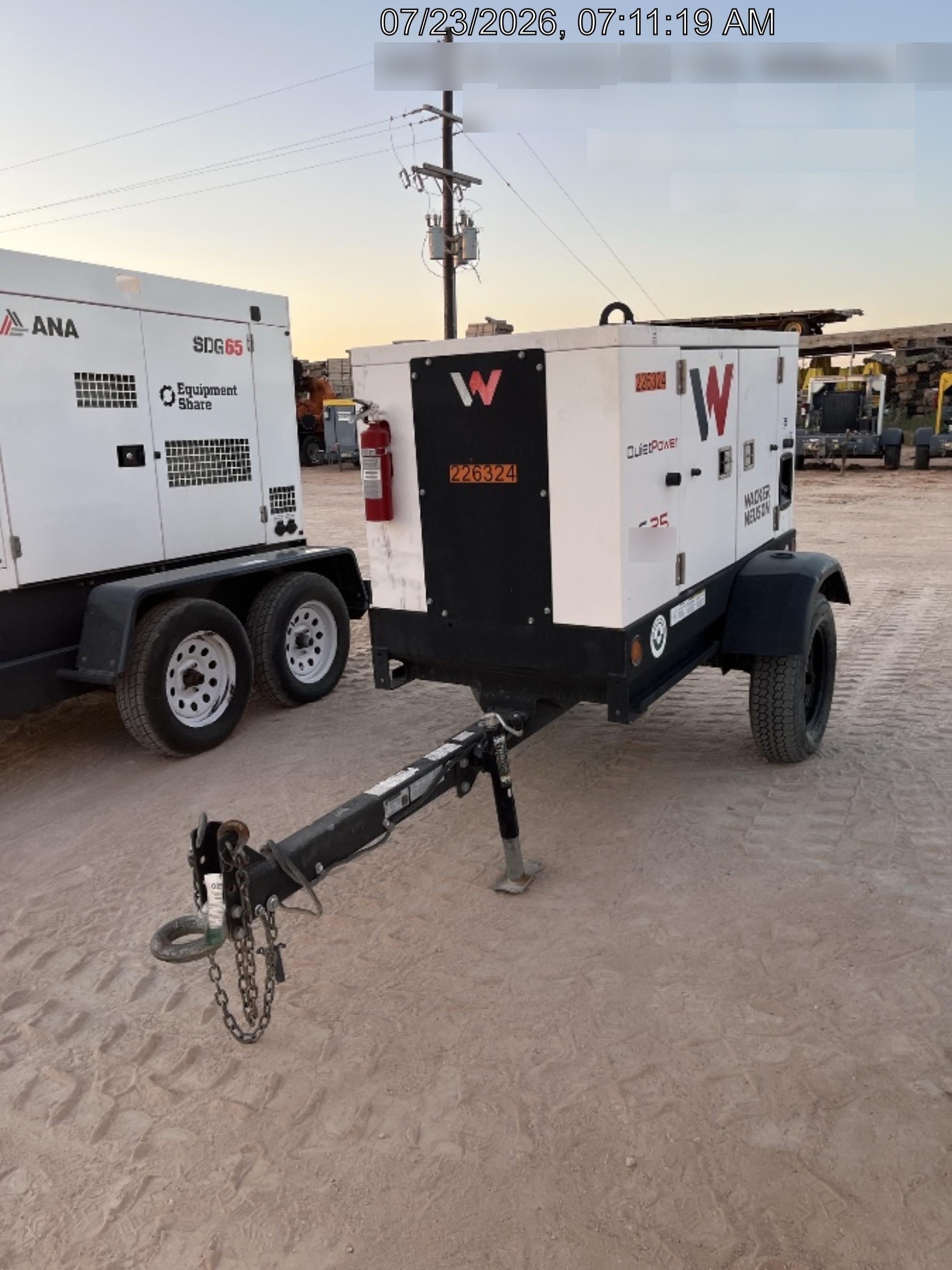2022 WACKER NEUSON G25
